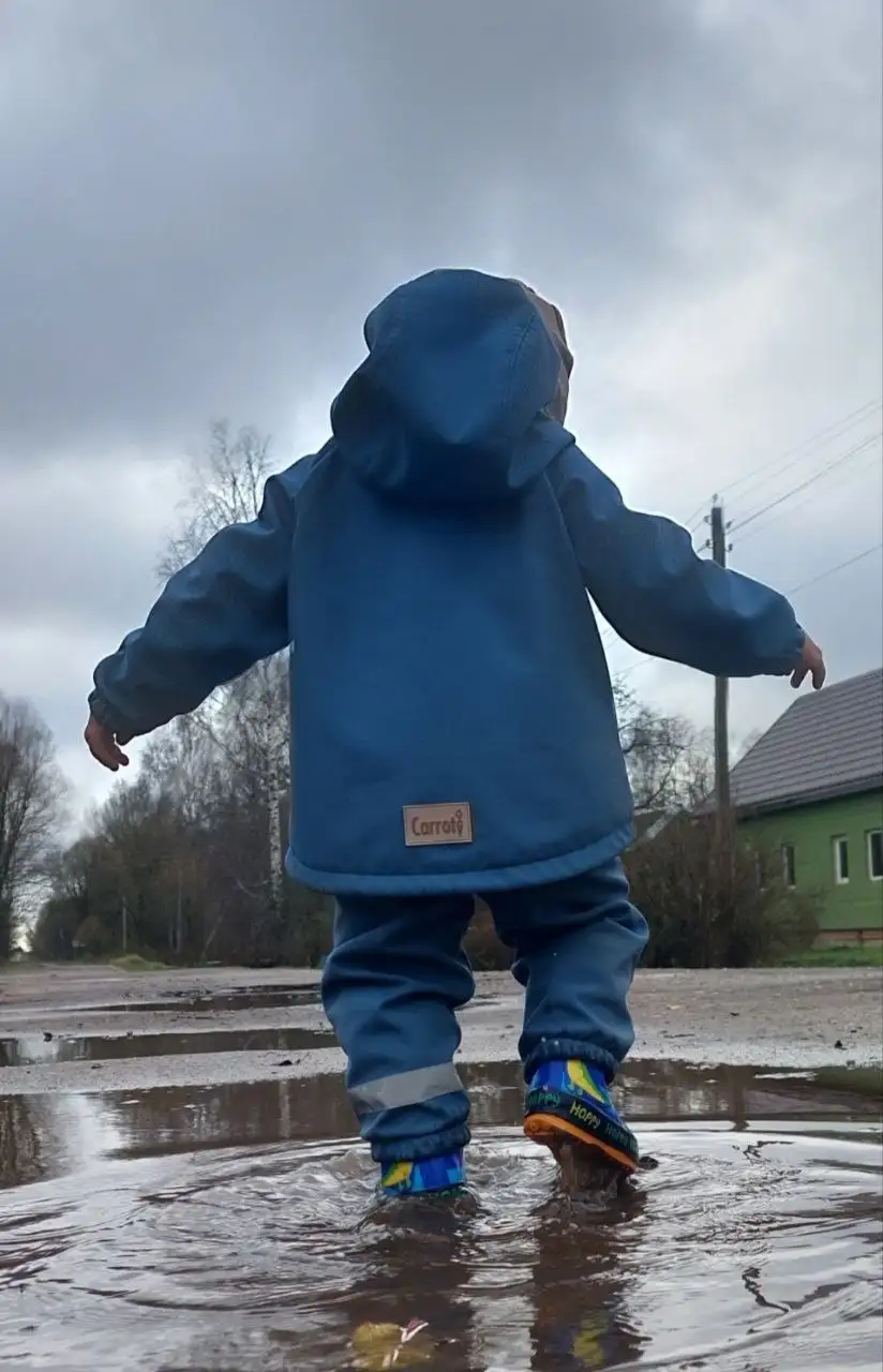 Демисезонный детский костюм из софтшелла - Детская одежда (Одежда) в Москва