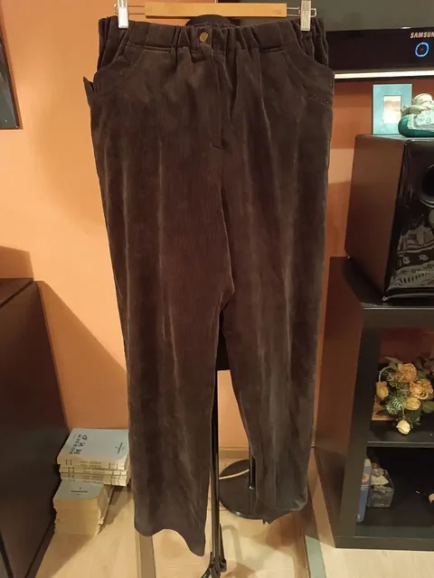 Женские вельветовые брюки Корея 54-56 размер - Для беременных и кормящих в Красногорск