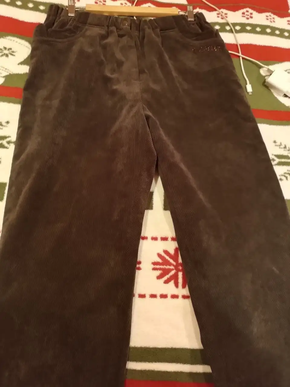 Женские вельветовые брюки Корея 54-56 размер - Женская одежда (Одежда) в Красногорск