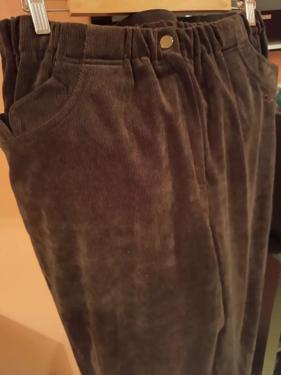 Женские вельветовые брюки Корея 54-56 размер - Женская одежда (Одежда) в Красногорск