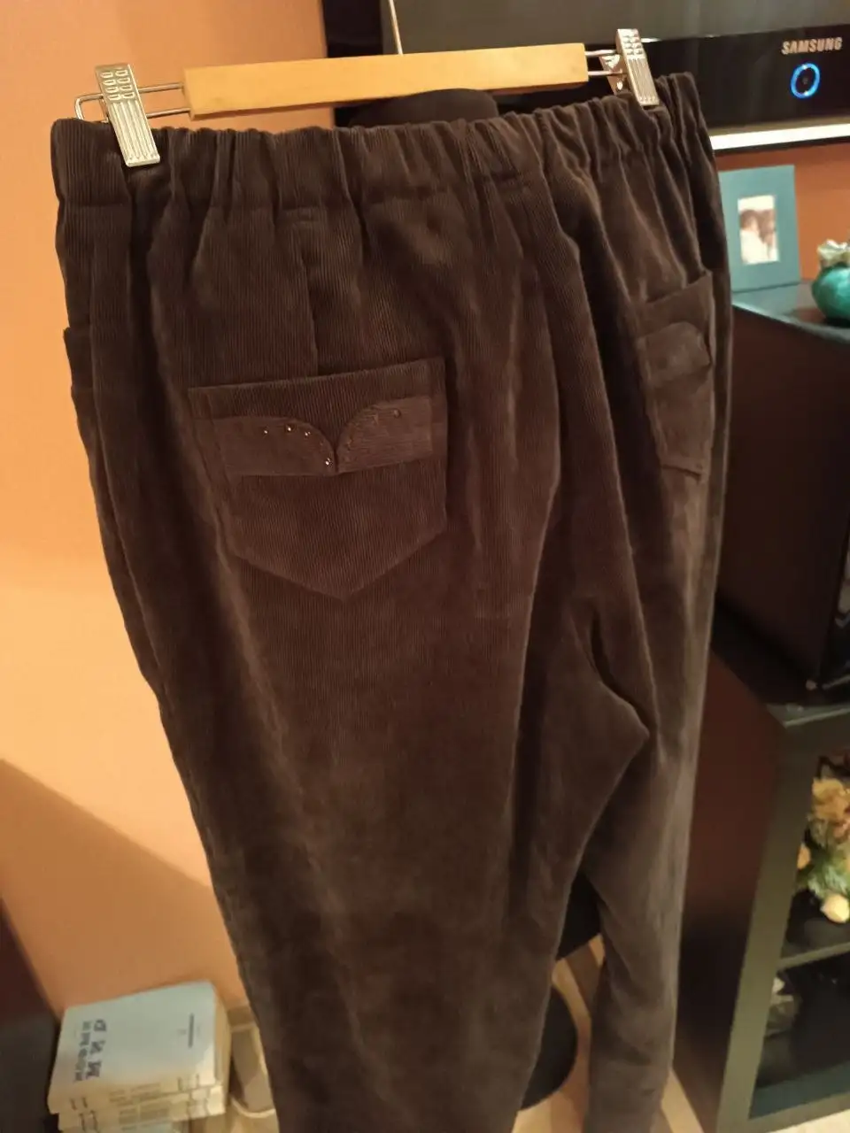 Женские вельветовые брюки Корея 54-56 размер - Женская одежда (Одежда) в Красногорск