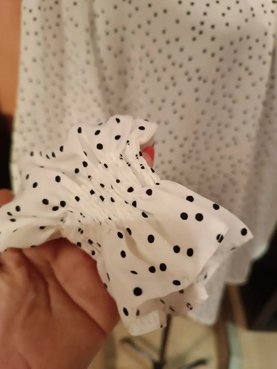 Блуза новая в горошек - Блузы (Одежда) в Красногорск