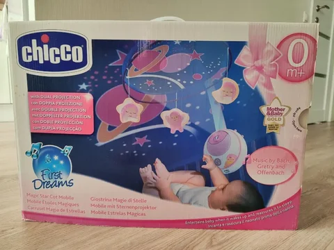 Мобиль Chicco "Волшебные звезды" с проектором и ночником - Детские товары для младенцев в Красногорск