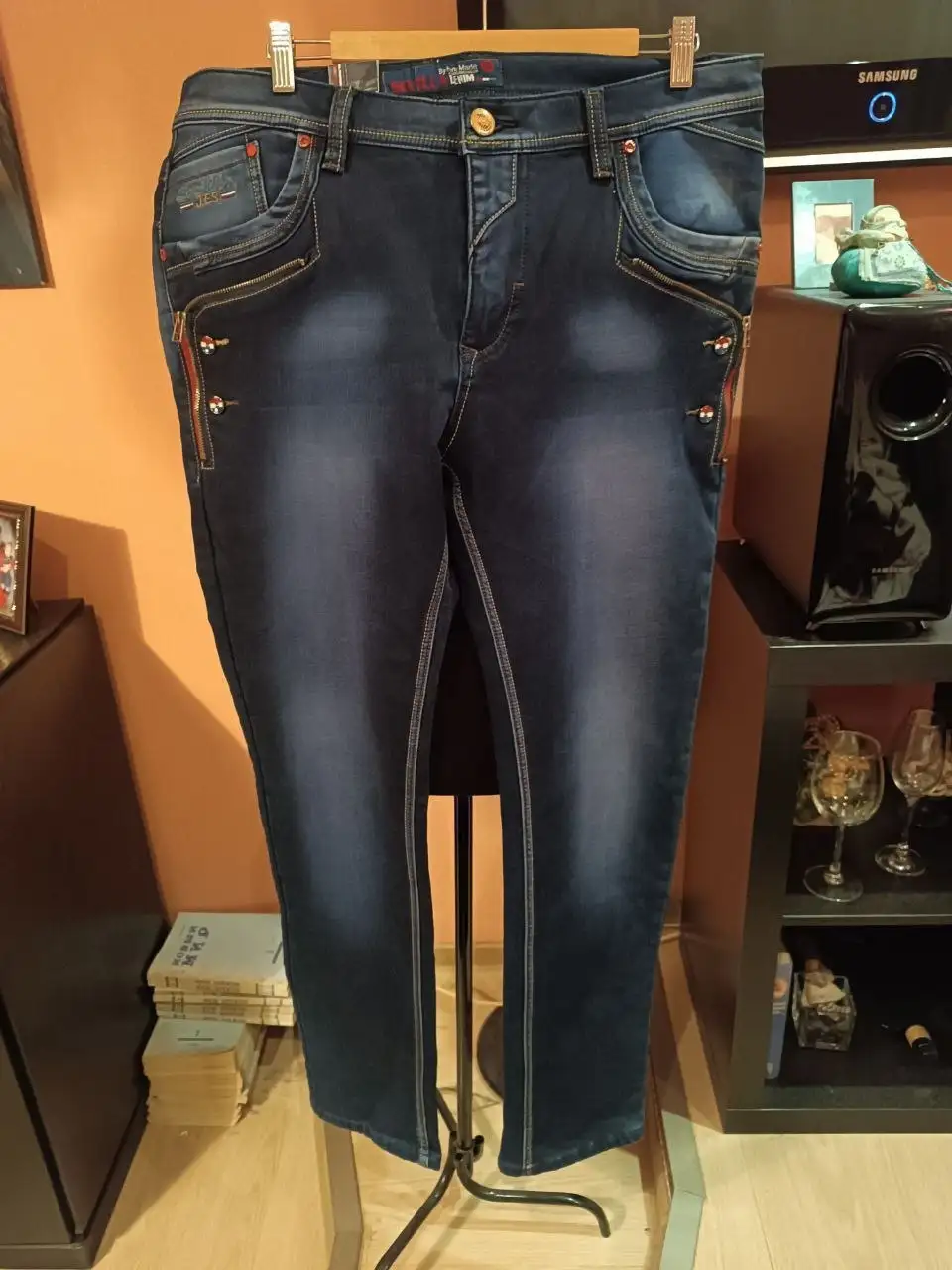 Женские утепленные джинсы на флисе 54-56 размер - Джинсы (Одежда) в Красногорск