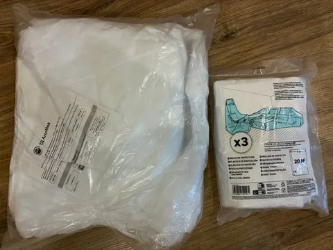 Халат хирургический 20 шт и пленка укрывная 20 метров - null в Красногорск