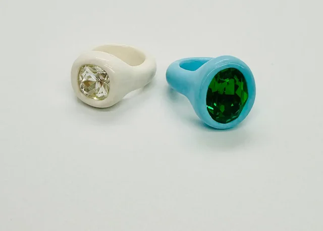 Кольца ручной работы с кристаллами Swarovski - Видеоигры в Красногорск