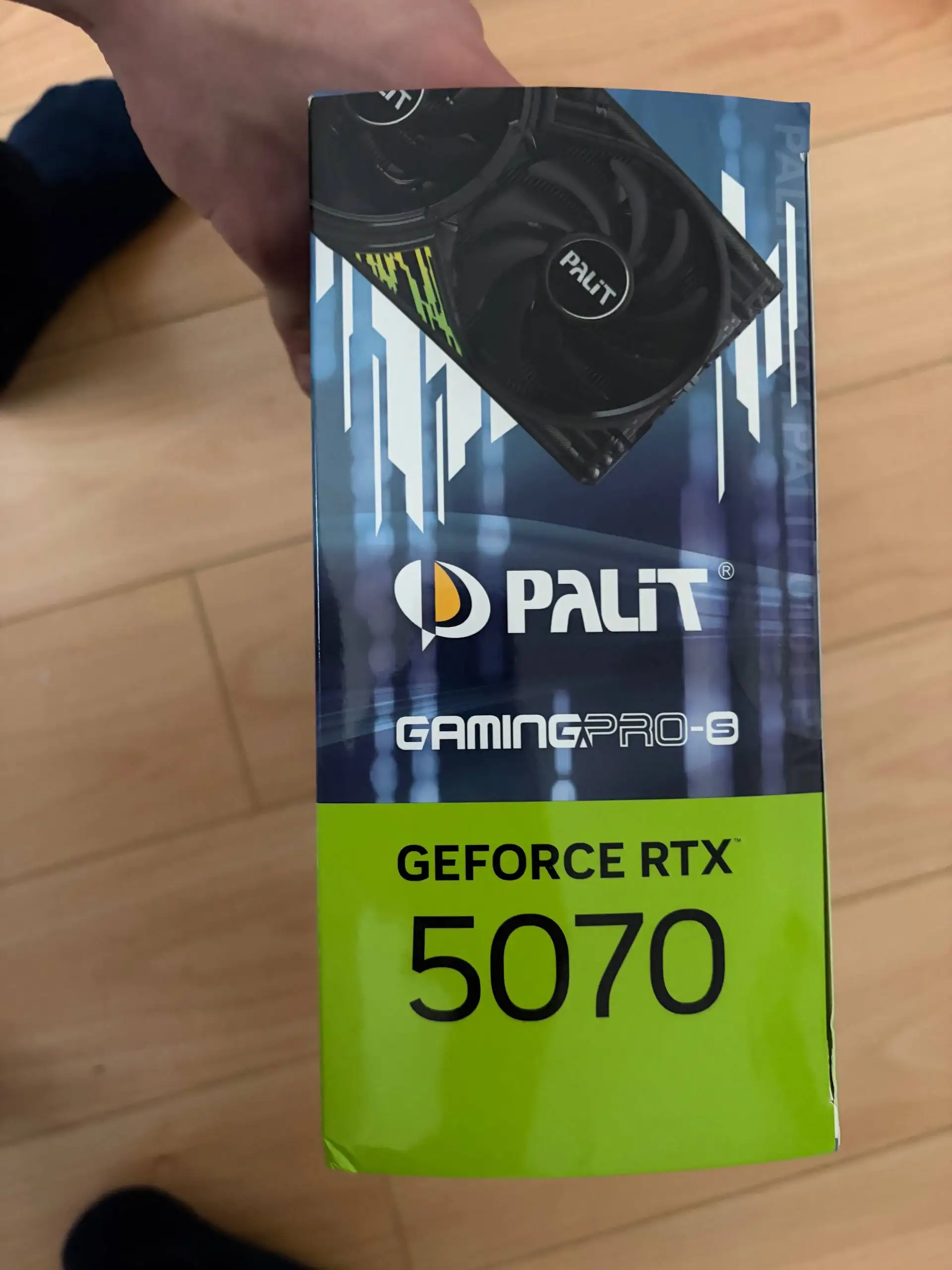 Новая видеокарта Palit RTX 5070 Gaming Pro S 12GB - Видеокарты (Электроника) в Красногорск