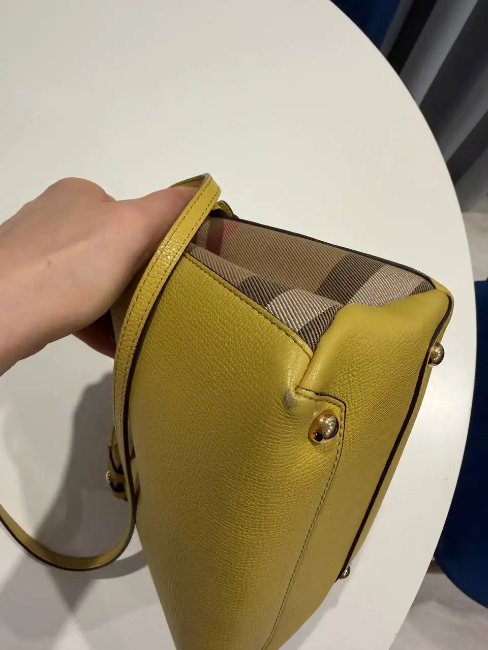 Сумочка Burberry желтая - Аксессуары (Одежда) в Москва