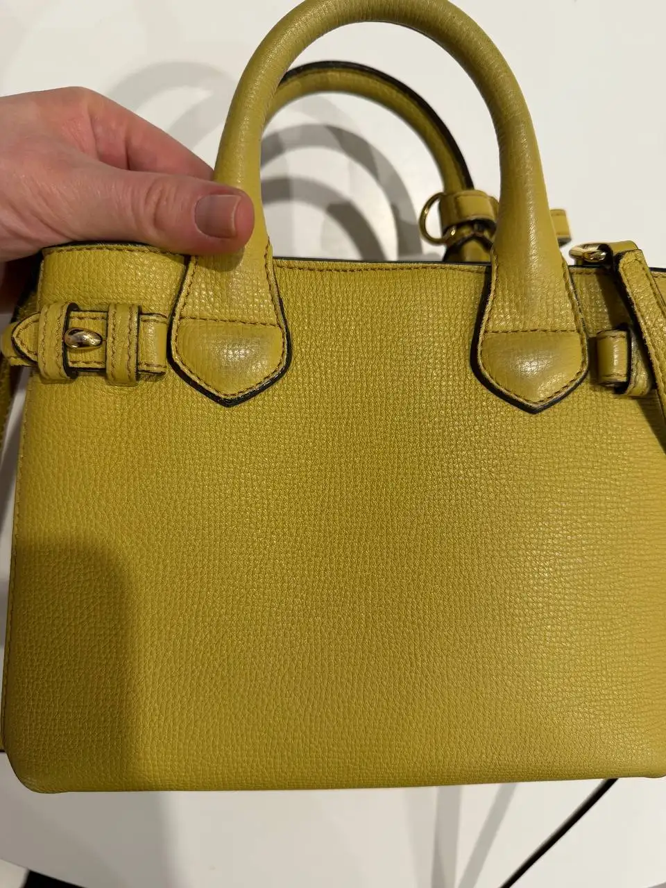 Сумочка Burberry желтая - Аксессуары (Одежда) в Москва