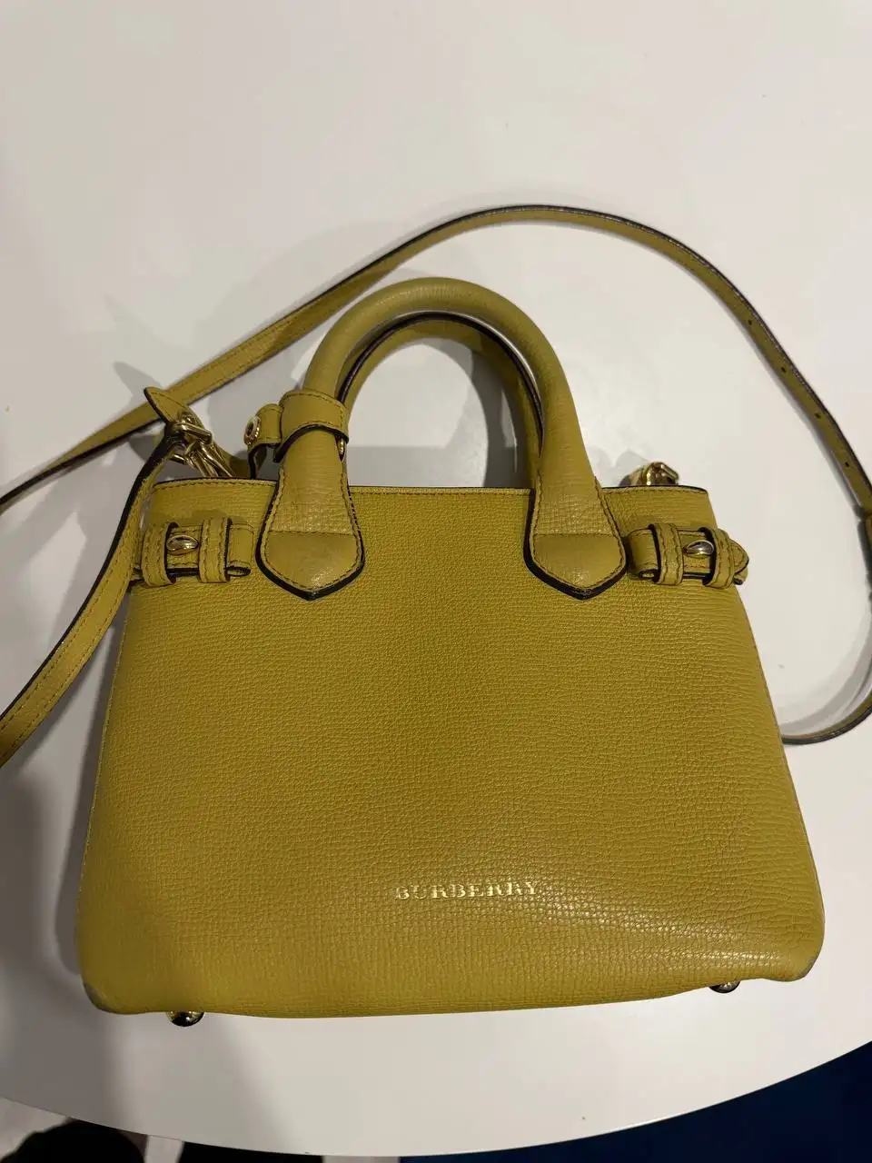Сумочка Burberry желтая - Аксессуары (Одежда) в Москва