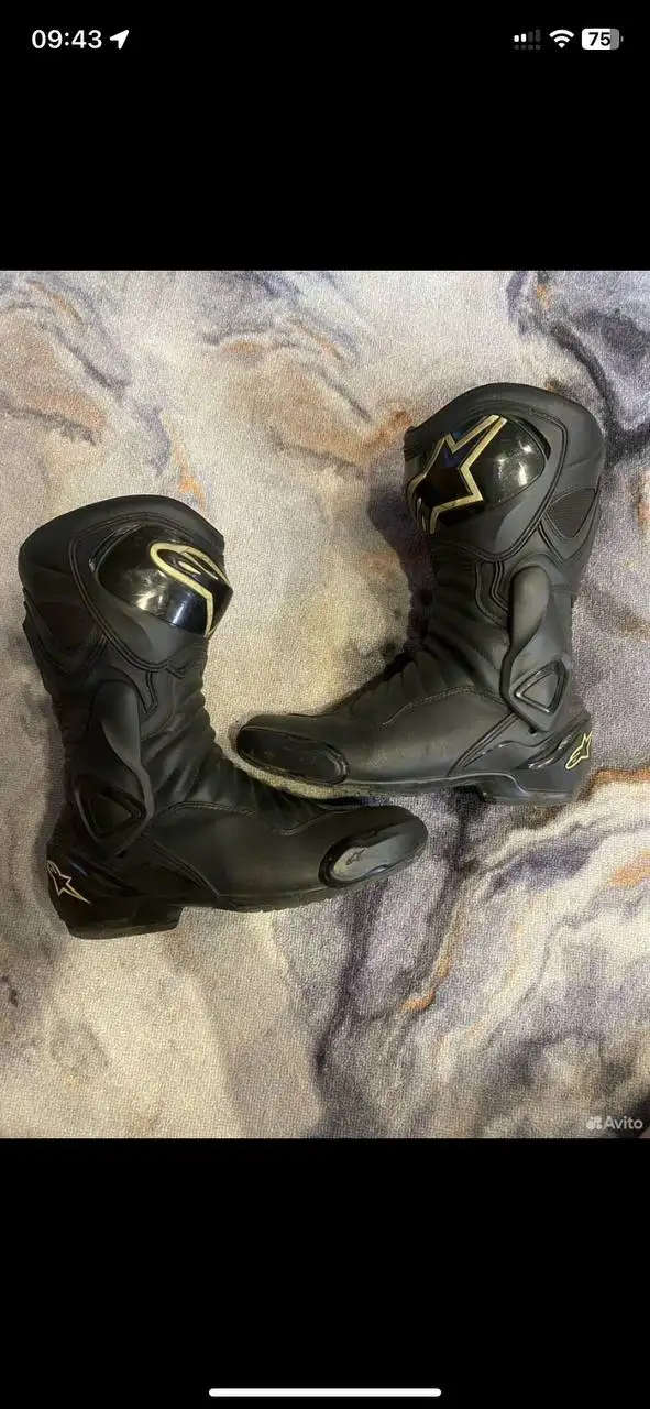 Мото боты Alpinestars, р.43 - Мотоэкипировка (Запчасти) в Красногорск
