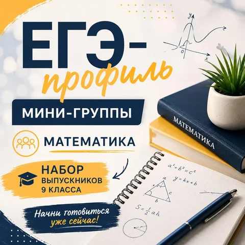 Онлайн мини-группа по подготовке к профильному ЕГЭ по математике - Психологические консультации в Москва