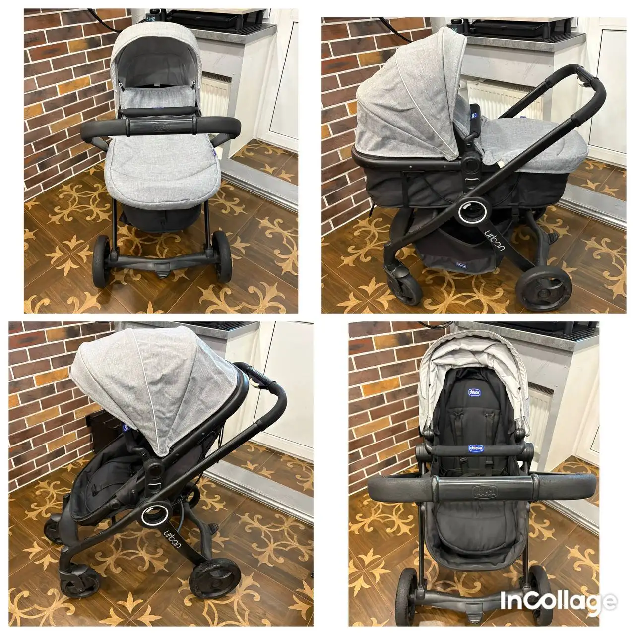 Коляска Chicco 3в1 Urban Plus Crossover - Детские коляски (Товары для детей) в Химки