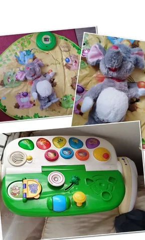 Микс для малышей: игровой коврик, панель Chicco, мышка - Аксессуары для кормления в Красногорск