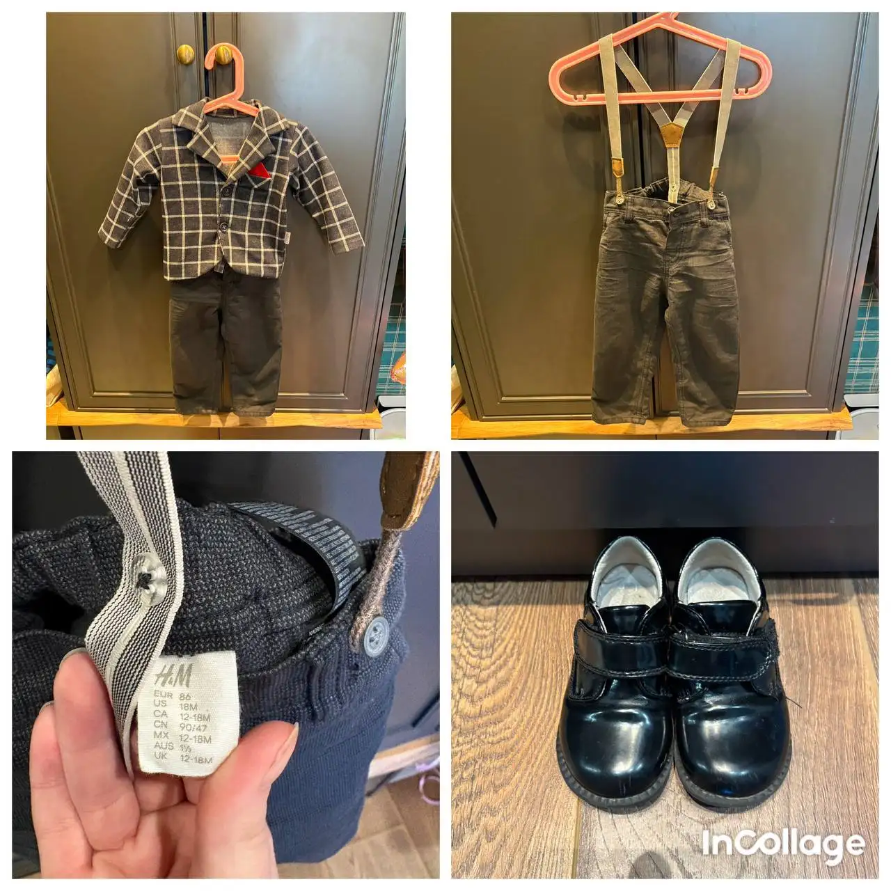 Продам праздничный костюм H&M 86-92 и туфли 25 размера - Детская одежда (Товары для детей) в Красногорск