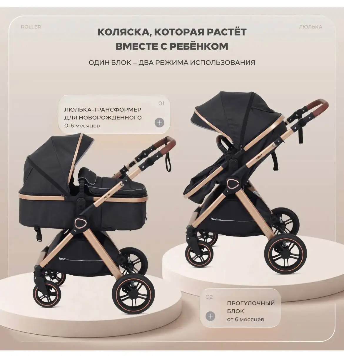 Коляска 2 в 1 в обмен на 4 упаковки смеси Хипп - Коляски (Товары для детей) в Красногорск