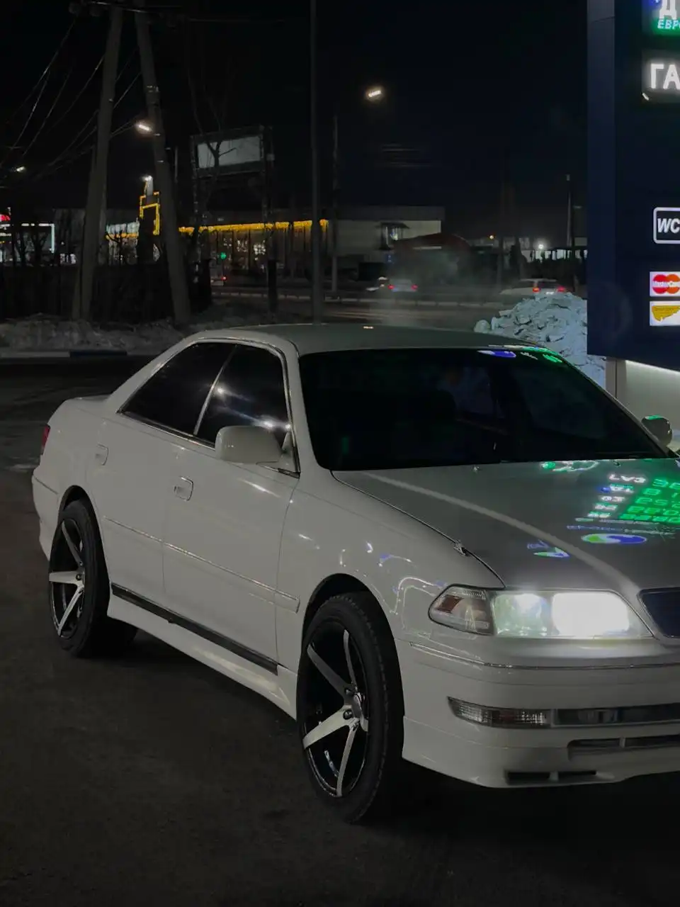 Диски Vossen CV3 R18 с зимней резиной - Автодиски и шины (Запчасти) в Иркутск