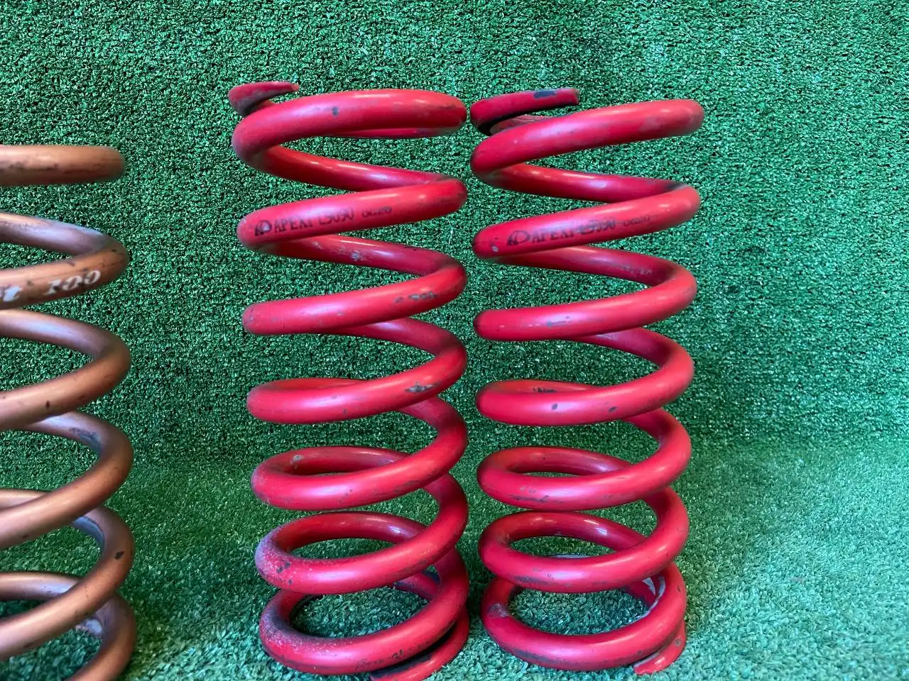 Пружины от койловеров Mark 2 Jzx 110 1jz gte - Автоподвеска (Запчасти) в Иркутск