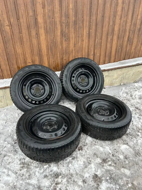 Комплект зимних шин на штампах 205/55/16 - частное объявление в Иркутск