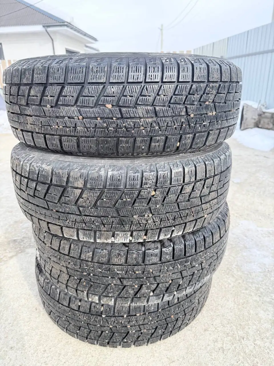Японская резина 195/65R15 2022 года - Шины и диски (Запчасти) в Иркутск