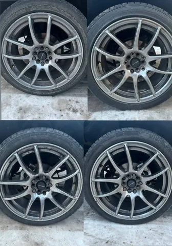 Продажа литья на зимней резине R17 - Шины/Диски в Иркутск