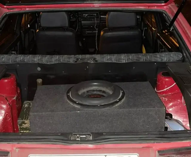 Саб в коробе edge 12 с усилителем pioneer - Шины/Диски в Иркутск