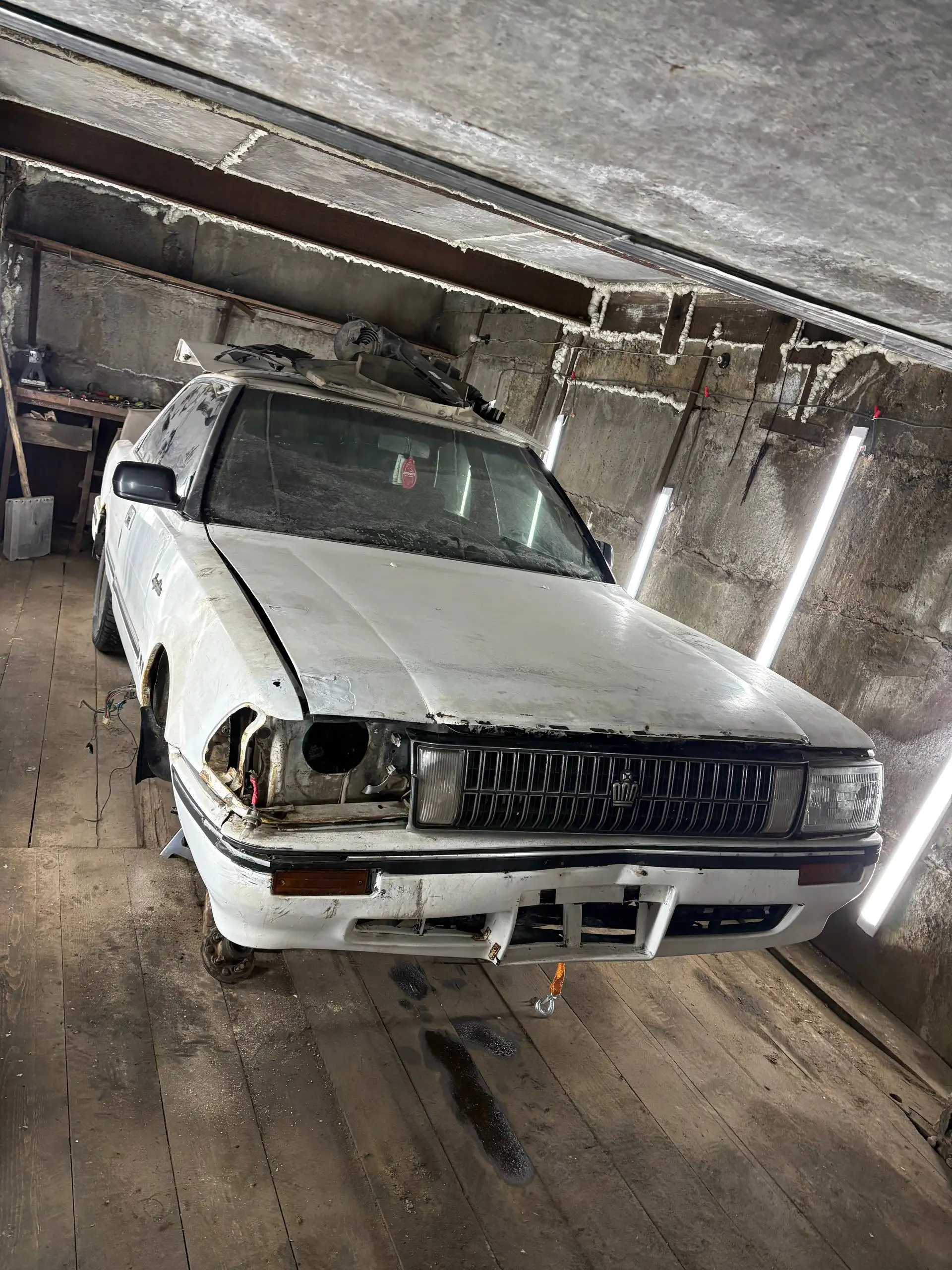 CROWN GS131 в разбор с двигателем 1G-FE и АКПП 03-70L - Автозапчасти (Запчасти) в Иркутск