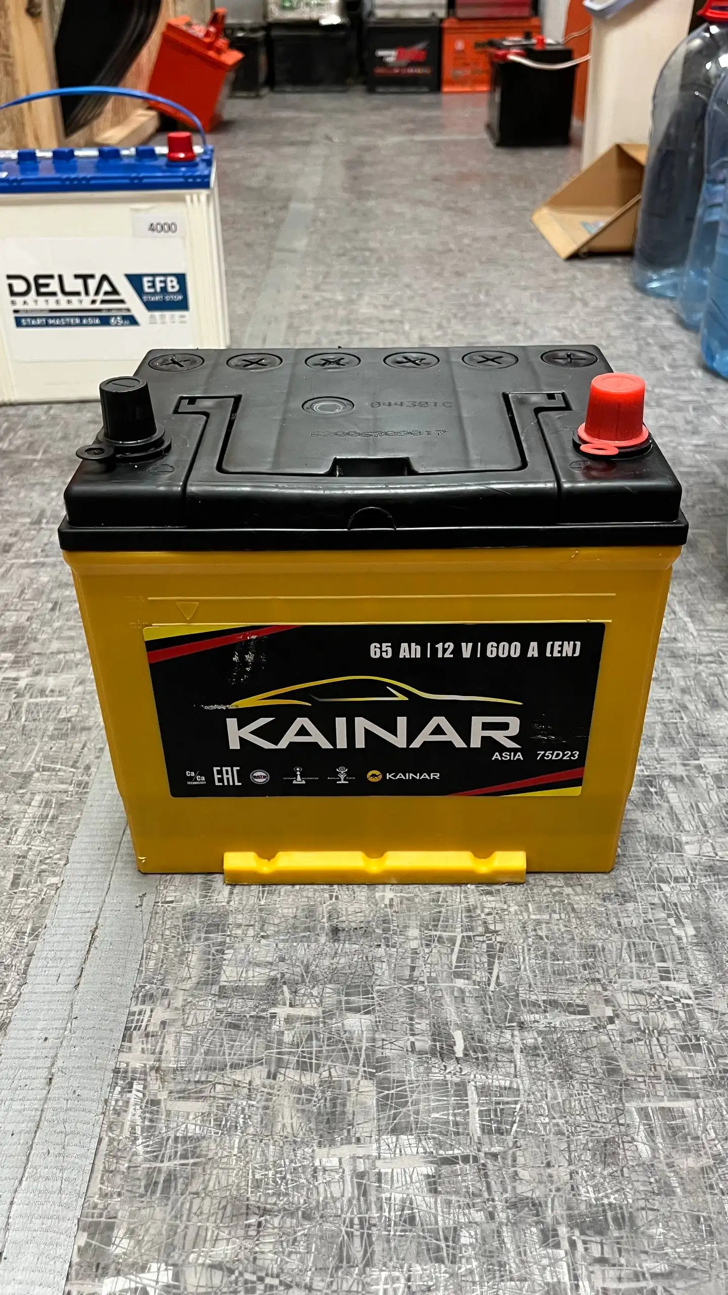 Аккумулятор Kainar D23L обратной полярности 65А/ч - Аккумуляторы (Запчасти) в Иркутск