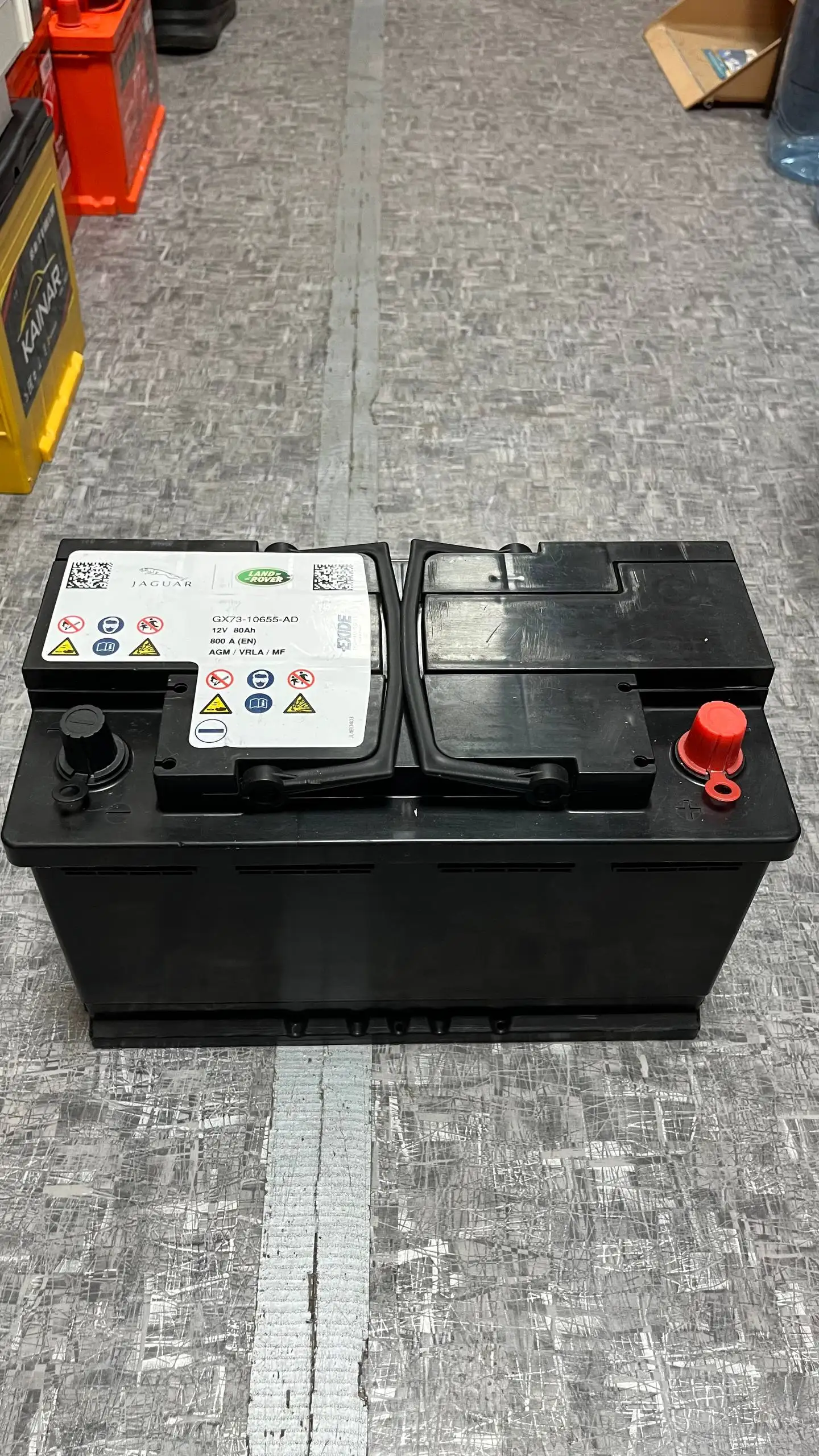 Аккумулятор EXIDE AGM 80 А/ч для Range Rover - Автоаккумуляторы (Запчасти) в Иркутск