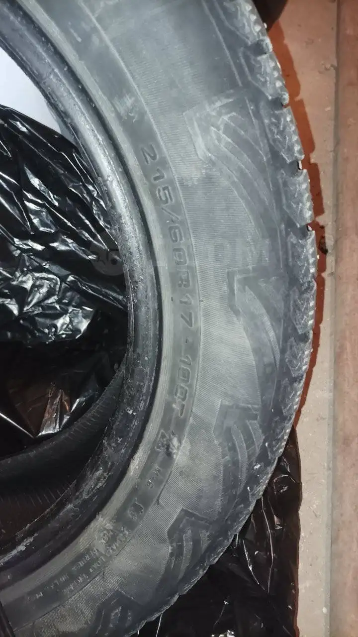 Шины Cordiant Snow Cross 215/60 R17 - Шины (Запчасти) в Иркутск