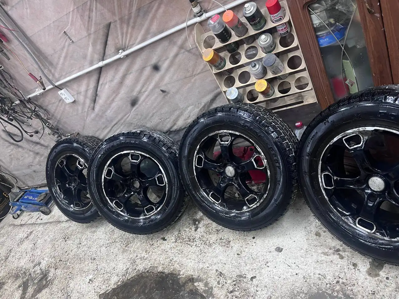 Диски 5х114,3 R16 с резиной Foman 215/65/16 - Диски и шины (Запчасти) в Иркутск