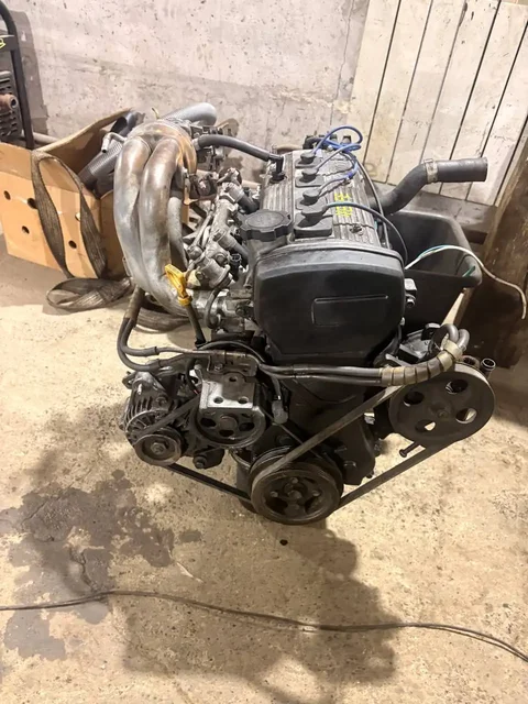 Продам двигатель 4e-fe после капитального ремонта с навесным и стартером - Трансмиссия в Иркутск