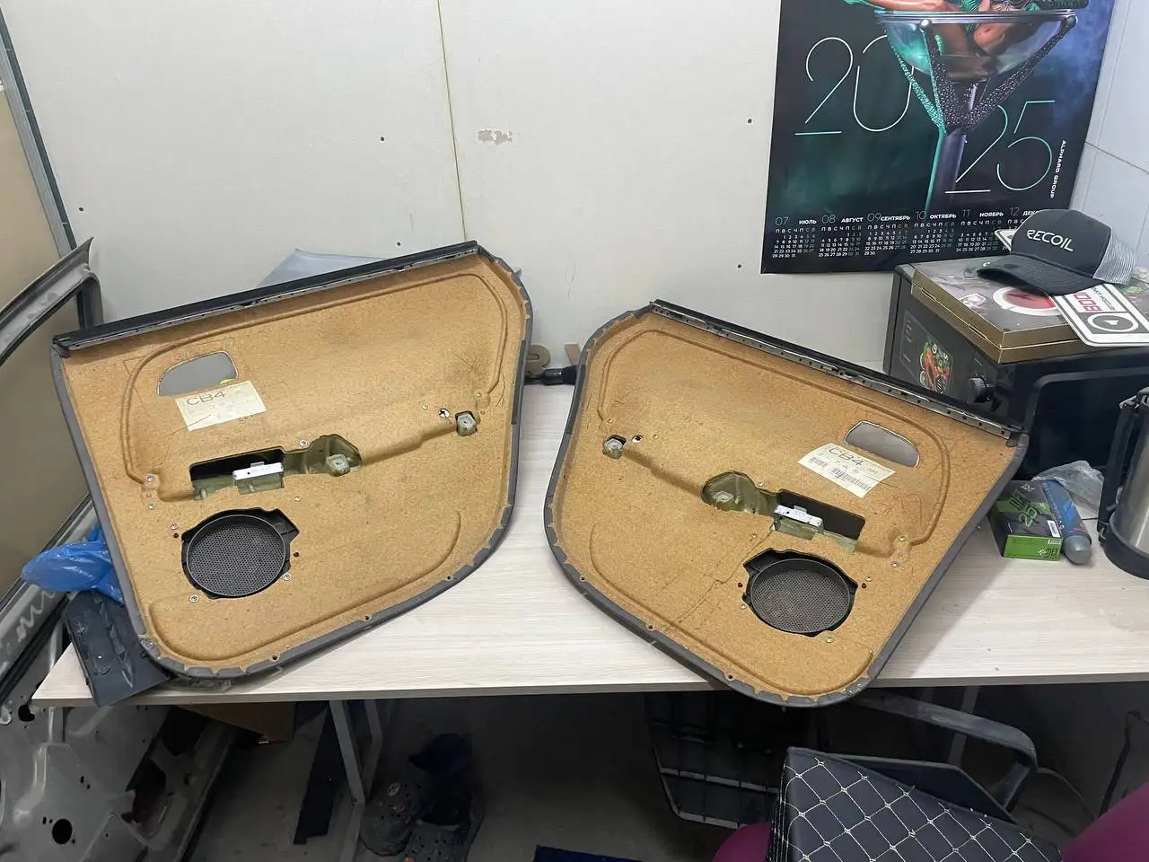 Задние обшивки дверей Mark-2 JZX90 - Кузовные запчасти (Запчасти) в Иркутск