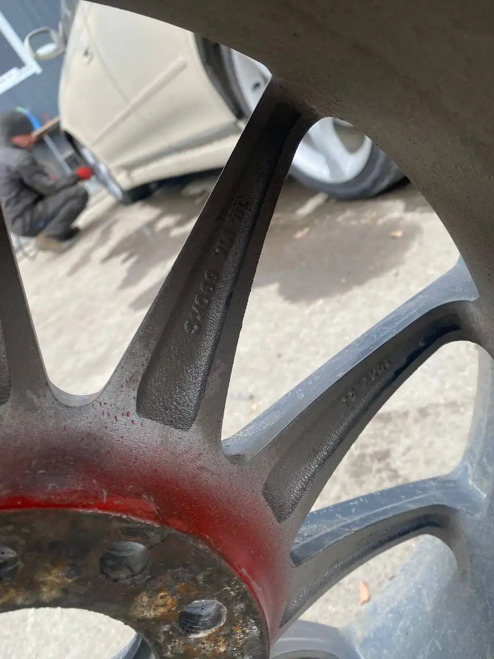 Диски XXR 527 R18 9.5J на резине - Диски (Запчасти) в Иркутск