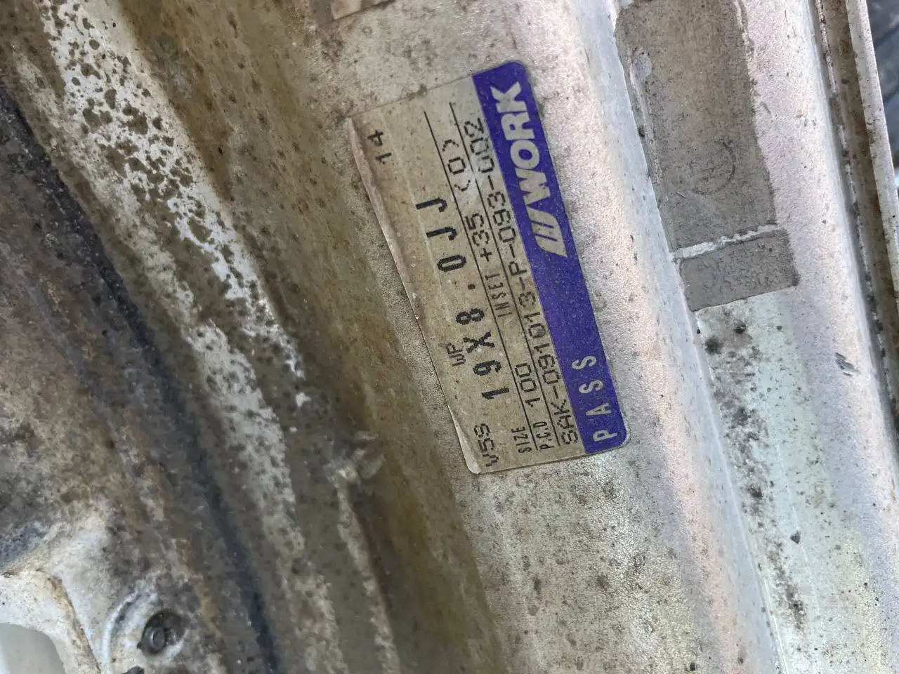 Продажа оригинальных ворков 225/35/19 5x100 - Шины и диски (Запчасти) в Иркутск