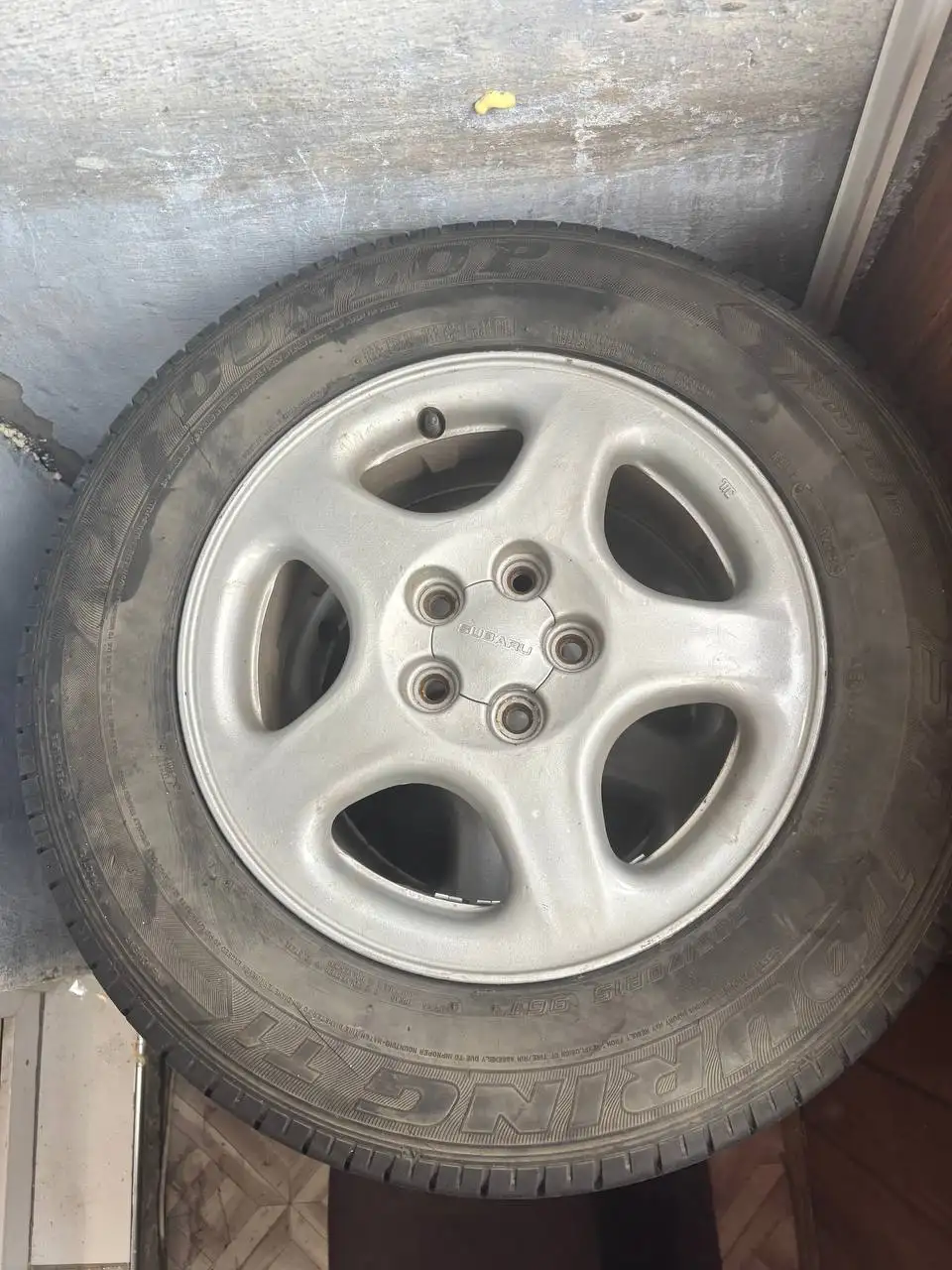 Диски Subaru R15 летние 5x100 - Диски (Запчасти) в Иркутск