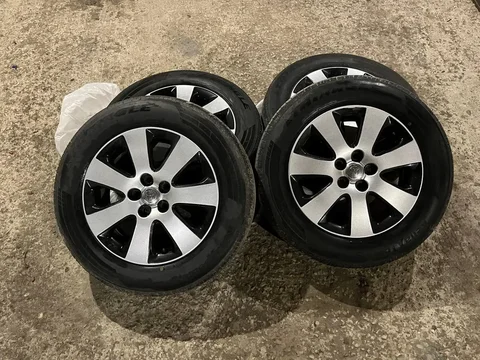 Японские литые диски R15 с летней резиной Трианг - Диски и резина в Иркутск