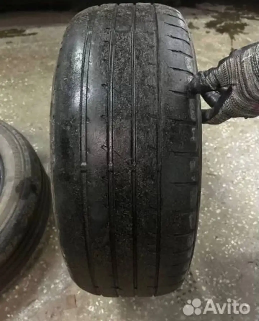 Комплект б/у шин 205/55/16 - Шины (Запчасти) в Иркутск