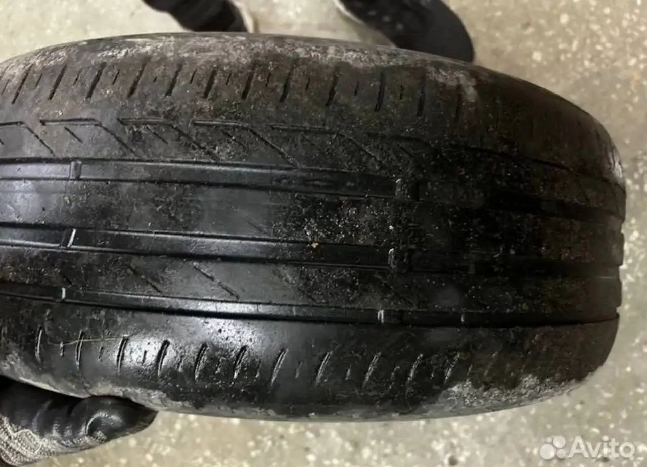 Комплект б/у шин 205/55/16 - Шины (Запчасти) в Иркутск