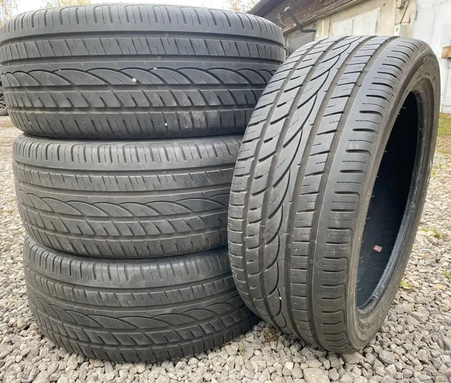 Продам комплект летних шин PowerTrac CityRacing 215/45/ZR17 2018 года выпуска - Коробка передач в Иркутск