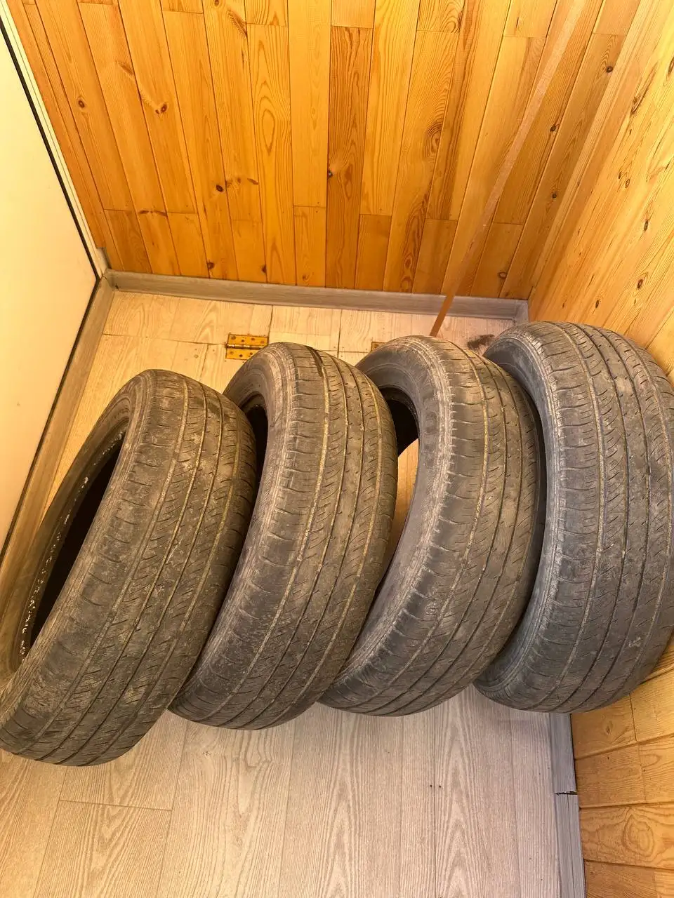 Резина R15 лето на докат - Шины и диски (Запчасти) в Иркутск