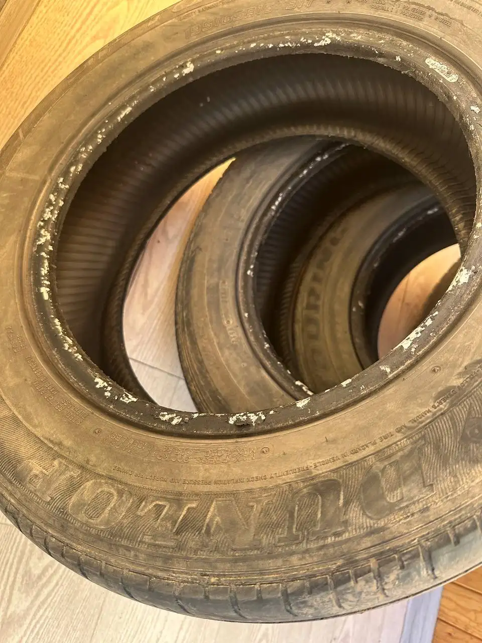 Резина R15 лето на докат - Шины и диски (Запчасти) в Иркутск