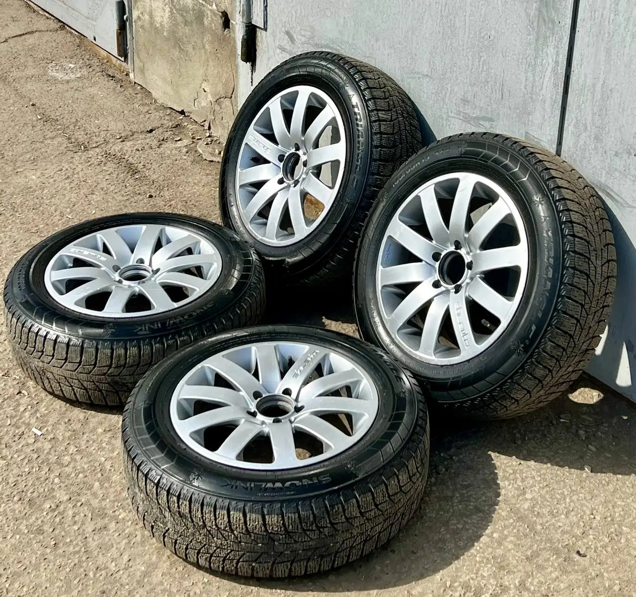 Комплект колес R15 5*100 с резиной 2024 года - Колеса и диски (Запчасти) в Иркутск