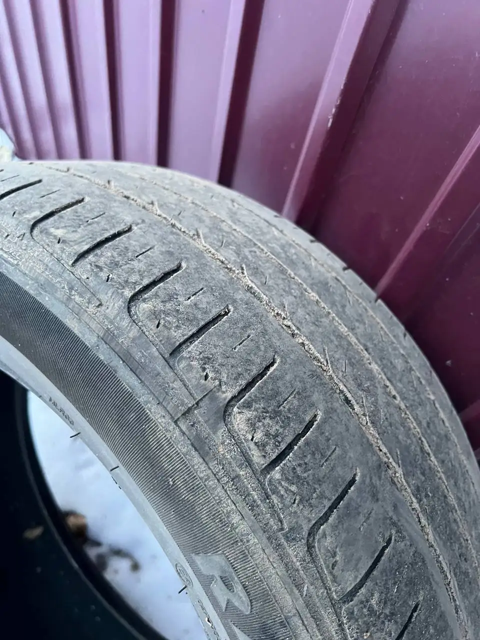 Комплект летних шин 215/55/16 - Шины и диски (Запчасти) в Иркутск