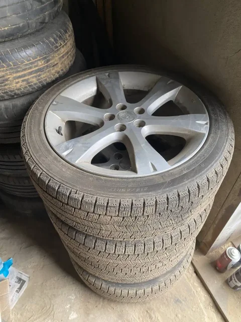 Диски Субару 5x100 R17 с резиной - Электронные компоненты в Иркутск