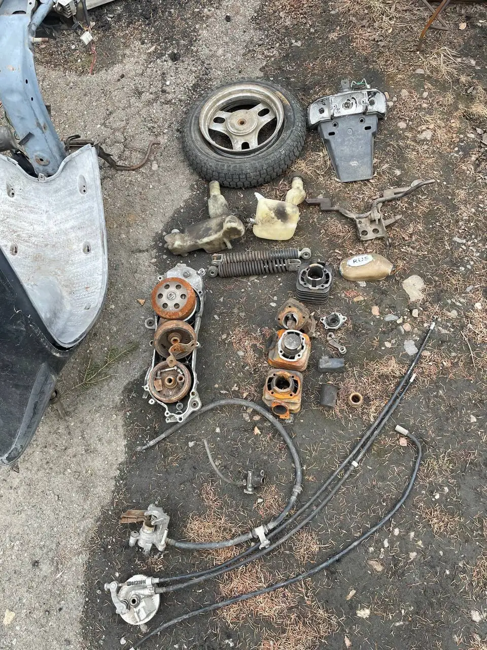 Хонда Пал на запчасти или восстановление - Мототехника (Запчасти) в Иркутск