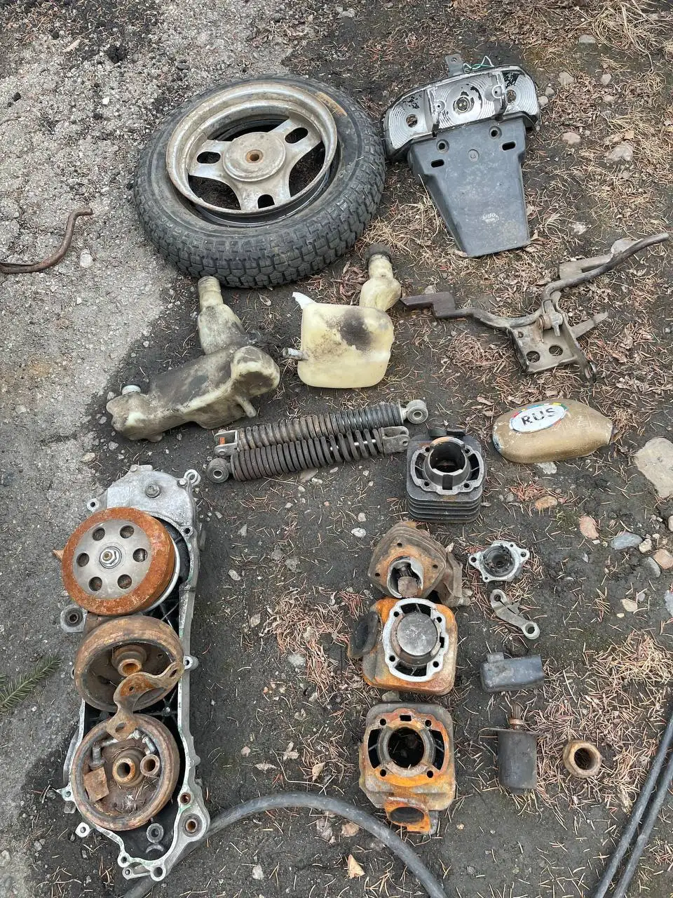 Хонда Пал на запчасти или восстановление - Мототехника (Запчасти) в Иркутск