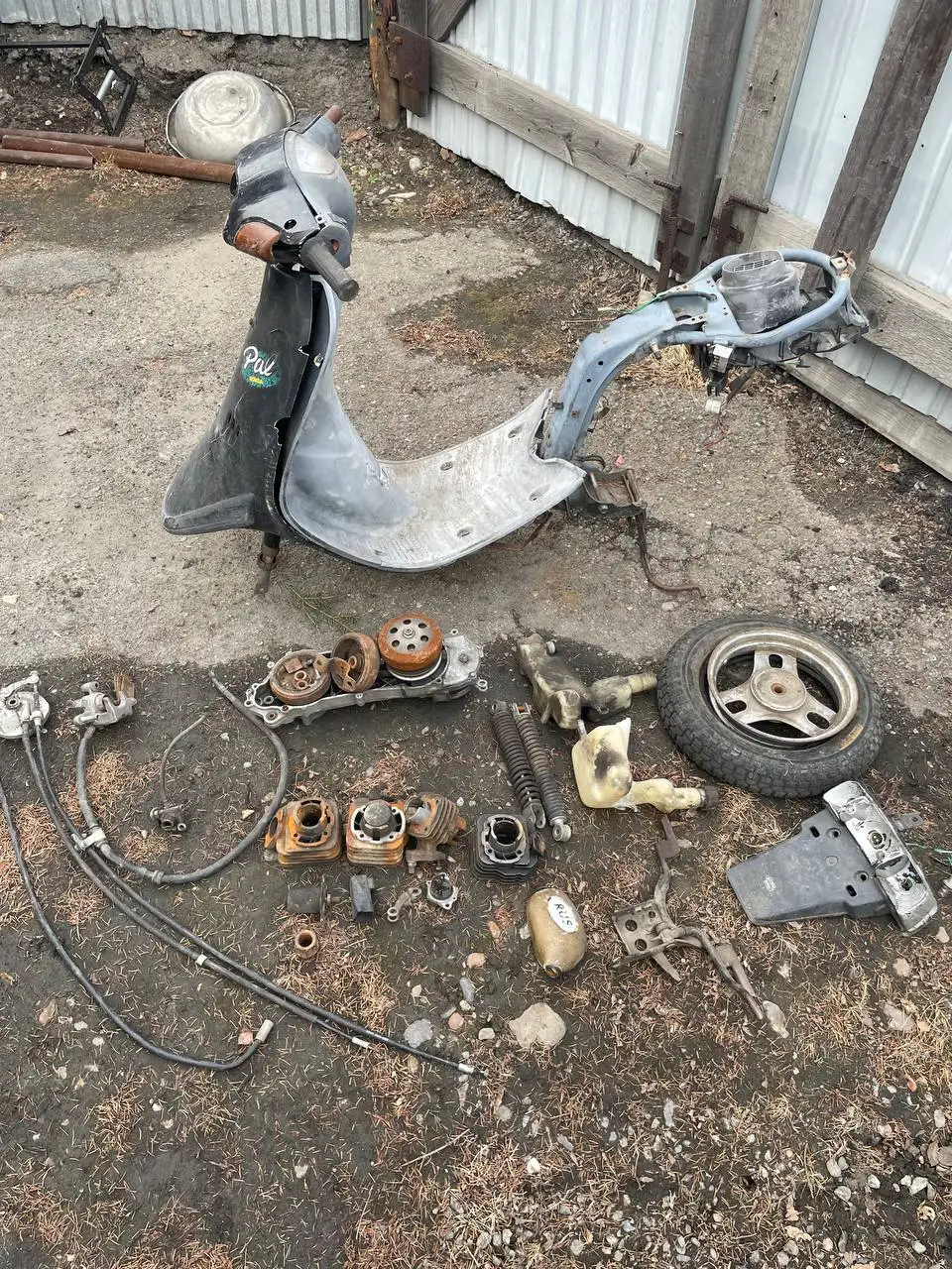 Хонда Пал на запчасти или восстановление - Мототехника (Запчасти) в Иркутск