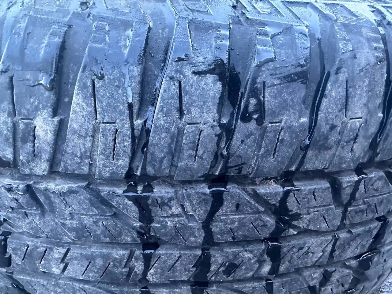 Колеса от крузака 200 с резиной Yokohama Geolandar A/T G015 - Шины и диски (Запчасти) в Иркутск