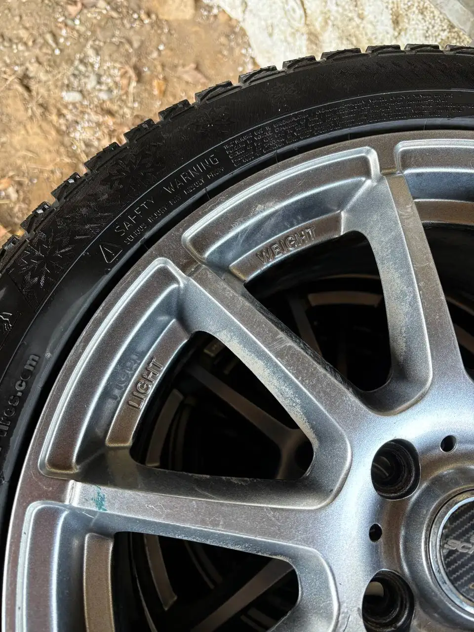 Продам диски A-tech Schneider R17 с зимней и летней резиной - Диски и шины (Запчасти) в Иркутск